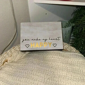 Wooden Sign